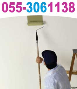 Man paint wall-Painting services Dubai
