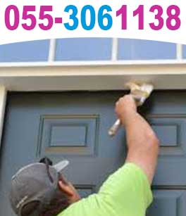 Door painting service Dubai