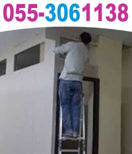 Gypsum partition making Handyman service Dubai