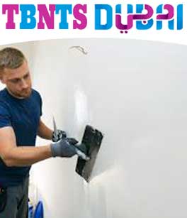 Wallpaper Fixing Handyman services Dubai